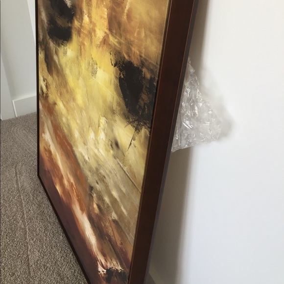 Ruben Crespi 52”x 40” In Abstraction Signed Lmt Edition Art - Picture 4 of 8